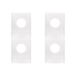 Kit C/4 - Modulo Pial Pop 1Furo Lg20F Branco