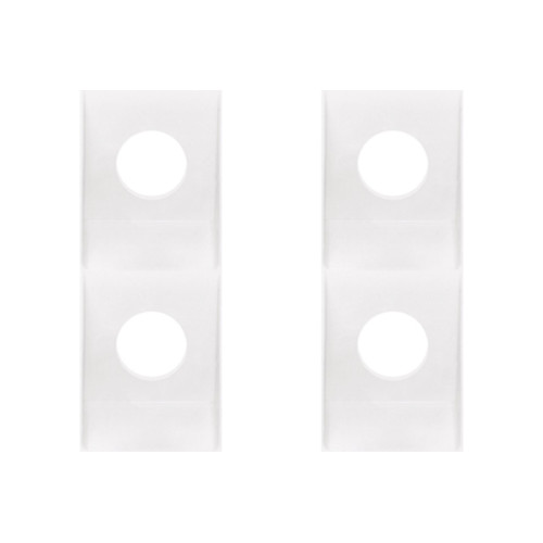 Kit C/4 - Modulo Pial Pop 1Furo Lg20F Branco