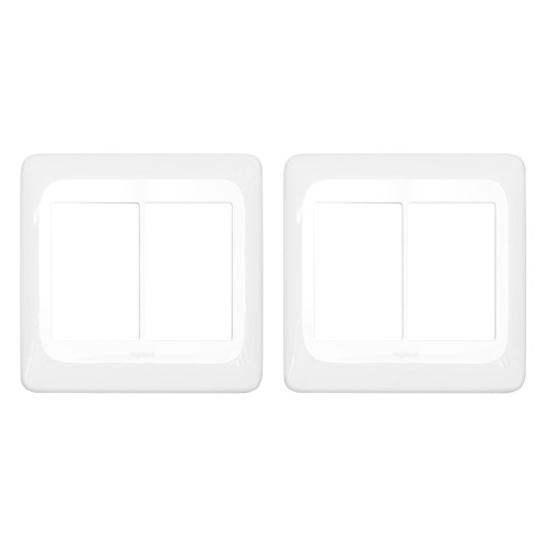 Kit C/2 - Espelho Placa Pial Pop C/Suporte 4X4 6Int Lgp46...
