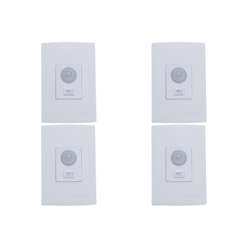 Kit C/4 - Sensor Presenca Qualitronix Emb C/Foto Qi6M
