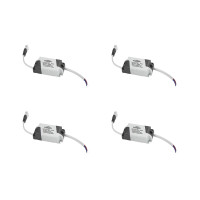 Kit C/4 - Driver Reator Fonte P/Painel Led Blumenau 12W
