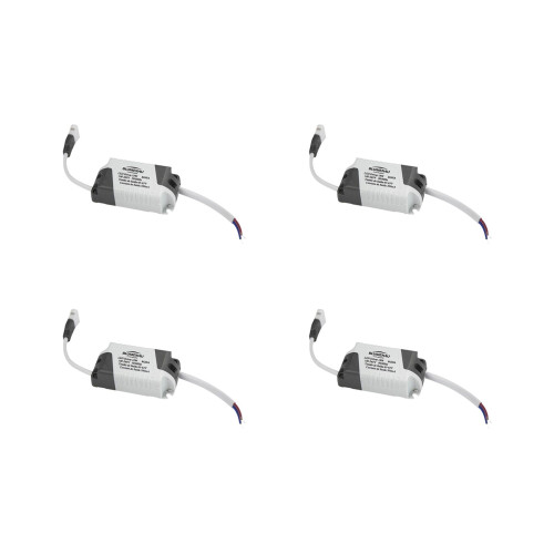 Kit C/4 - Driver Reator Fonte P/Painel Led Blumenau 12W