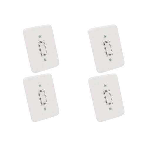 Kit C/4 - Conjunto Radial Pollar 1901002 1Interruptor Sim...
