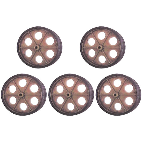Kit C/5 - Roda Para Carrinho Feira Pc