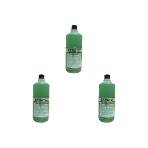 Kit C/3 - Removedor De Ferrugem Ferrox   1 L Fe85