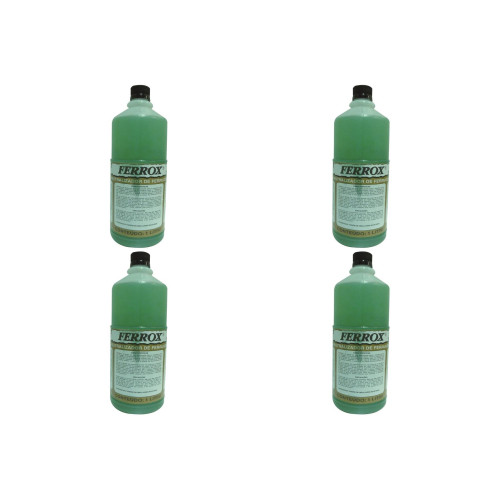 Kit C/4 - Removedor De Ferrugem Ferrox   1 L Fe85