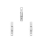 Kit C/3 - Conjunto Perlex''Branca''Sem Placa(1Paralelo) 2...