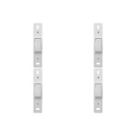 Kit C/4 - Conjunto Perlex''Branca''Sem Placa(1Paralelo) 2...