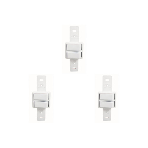 Kit C/3 - Conjunto Perlex''Branca''Sem Placa(2Paralelos) ...