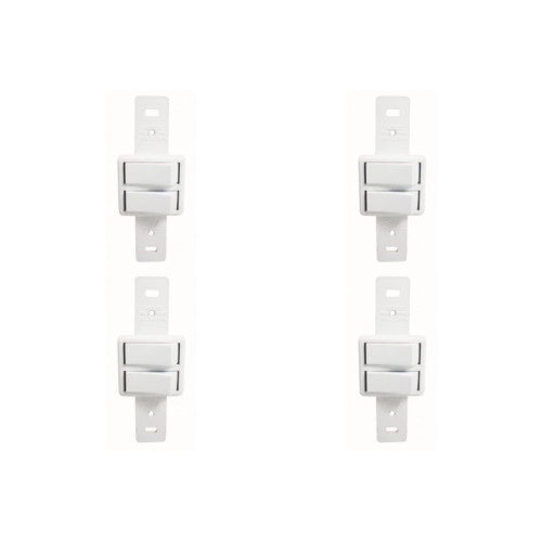 Kit C/4 - Conjunto Perlex''Branca''Sem Placa(2Paralelos) ...