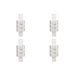 Kit C/4 - Conjunto Perlex''Branca''Sem Placa(3Simples) 2283