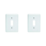 Kit C/2 - Placa Perlex Branca 4X2 (1 Saida) 23Pl1