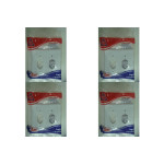 Kit C/4 - Placa Perlex Branca 4X4 (1 Tomada+1 Tomada) 23P...