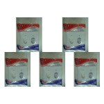 Kit C/5 - Placa Perlex Branca 4X4 (1 Tomada+1 Tomada) 23P...