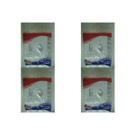Kit C/4 - Placa Perlex Branca 4X4 (1 Saida+Tomada) 23Pl1/1T