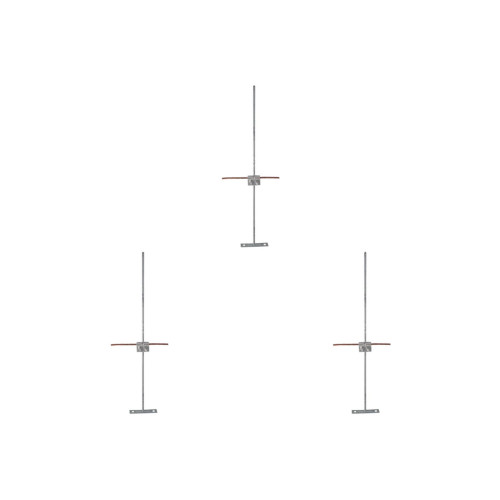 Kit C/3 - Para-Raio Terminal Aereo Fixacao Horizontal Dr-009