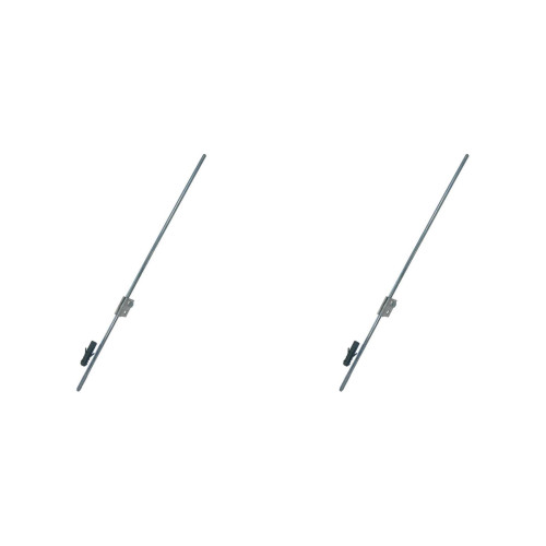 Kit C/2 - Para-Raio Terminal Aereo Com Rosca Soberba+Bucha