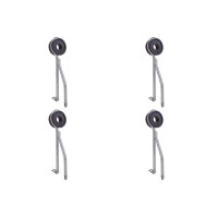 Kit C/4 - Para-Raio Isolador Reforcado Com Rosca Soberba+...