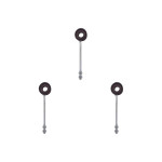 Kit C/3 - Para-Raio Isolador Simples Com Rosca Mecanica D...