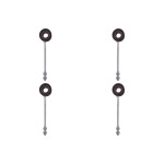 Kit C/4 - Para-Raio Isolador Simples Com Rosca Mecanica D...