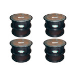 Kit C/4 - Para-Raio Caixa Inspecao Pvc 12'' Sem Tampa
