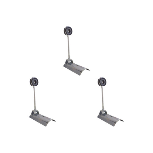 Kit C/3 - Para-Raio Isolador Simples Com Calha Para Telha