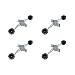 Kit C/4 - Para-Raio Isolador Refrcado Para Mastro 1.1/2''...
