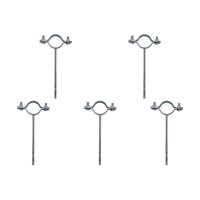 Kit C/5 - Para-Raio Suporte Para Tubo Protecao 2''Para Ch...