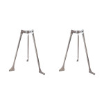 Kit C/2 - Para-Raio Contravento Com Tubo Mastro 2'' Dr-071