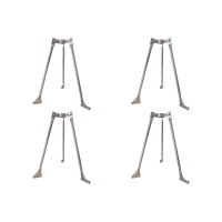 Kit C/4 - Para-Raio Contravento Com Tubo Mastro 2'' Dr-071