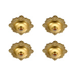 Kit C/4 - Plafonier Pvc Pavilonis Bvc Bronze Decorativo 8...