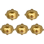 Kit C/5 - Plafonier Pvc Pavilonis Bvc Bronze Decorativo 8...