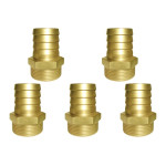 Kit C/5 - Espigao Fixo Garden''Macho'' 3/4X3/4 11116E