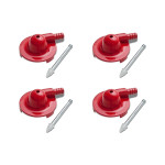 Kit C/4 - Irrigador Fico Chuvisco Vermelho 0331