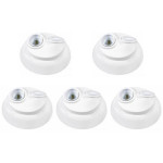Kit C/5 - Plafonier Pvc Perlex Branco Soquete Duplo 225/1