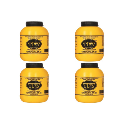 Kit C/4 - Removedor Neutralizador Convertedor. Ferrugem P...