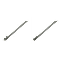 Kit C/2 - Para-Raio Terminal Aereo Aluminio Grampo 7/8X1/...