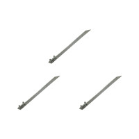 Kit C/3 - Para-Raio Terminal Aereo Aluminio Grampo 7/8X1/...