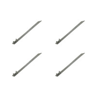 Kit C/4 - Para-Raio Terminal Aereo Aluminio Grampo 7/8X1/...