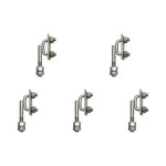 Kit C/5 - Para-Raio Suporte Para Fita Aluminio Vertical R...