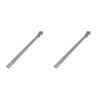 Kit C/2 - Para-Raio Emenda Fita Aluminio''Reta''7/8X1/8 137