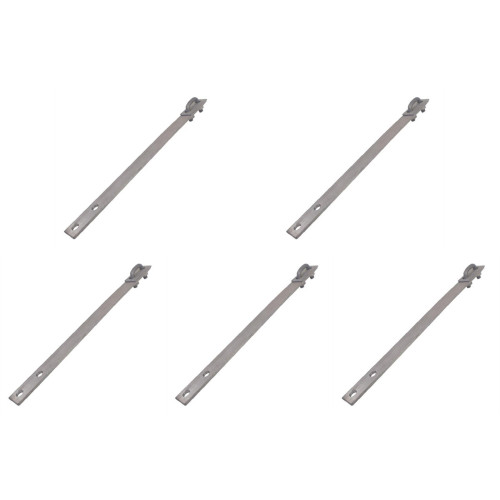 Kit C/5 - Para-Raio Emenda Fita Aluminio''Reta''7/8X1/8 137