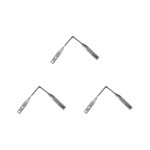 Kit C/3 - Para-Raio Emenda Fita Aluminio''Cantoneira''7/8...