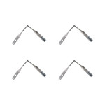 Kit C/4 - Para-Raio Emenda Fita Aluminio''Cantoneira''7/8...