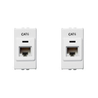 Kit C/2 - Modulo Soprano Ilus (Rj45 Cat6) 5Tg99100