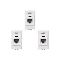 Kit C/3 - Modulo Soprano Ilus (Rj45 Cat6) 5Tg99100