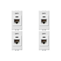 Kit C/4 - Modulo Soprano Ilus (Rj45 Cat6) 5Tg99100