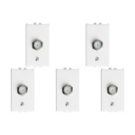 Kit C/5 - Modulo Soprano Ilus (Tomada Coaxial) 5Tg99334