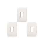Kit C/3 - Placa Soprano Ilus 4X2 (1 Modulo Vertical) 5Tg9...