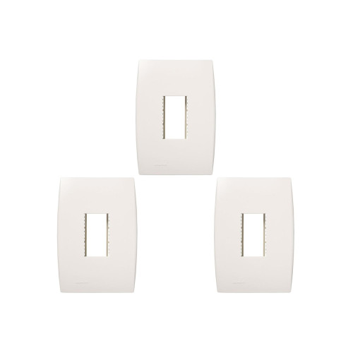 Kit C/3 - Placa Soprano Ilus 4X2 (1 Modulo Vertical) 5Tg9...
